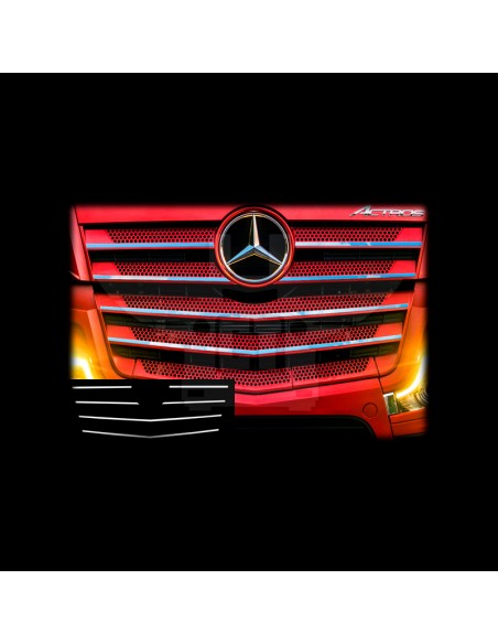 Embellecedor perfiles parrilla principal | MERCEDES MP4 Cabina estrecha