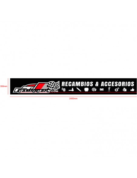 Faldón trasero CAMIOCAR Recambios & Accesorios