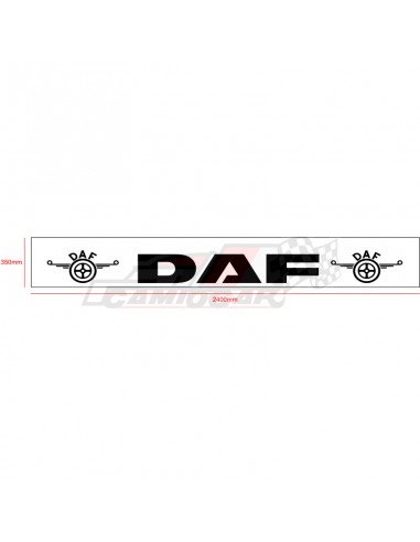 Faldón DAF Blanco