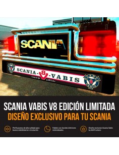 Faldón trasero Scania Vabis V8 Limited Edition 2