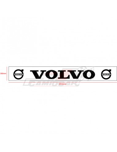 Faldón trasero VOLVO Fondo blanco
