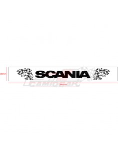Faldón trasero SCANIA Fondo blanco