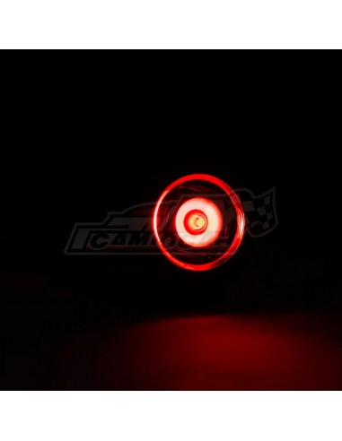 Piloto LED Redondo de Posición Trasera Roja Fristom FRS074CLED