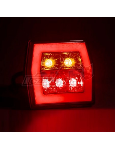 Piloto Trasero LED 3 Funciones Fristom FRS121LED - Alta Seguridad