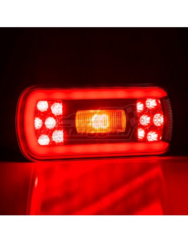 Piloto LED trasero 5/6 funciones Fristom FRS130PMLED