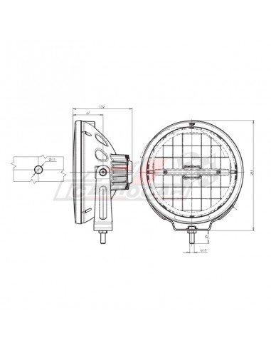 Pack 4 Faros Redondos Full LED