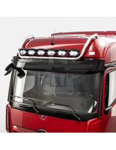 Barra baja superior portafaros inoxidable | MERCEDES MP5 Max Big