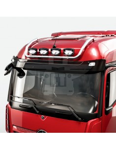 Barra alta superior portafaros inoxidable | MERCEDES MP5 Max Strm