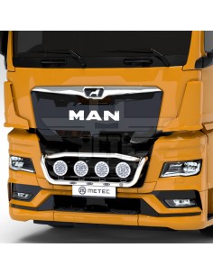 Barra frontal inferior calandra inoxidable V2| MAN TGX