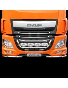 Barra frontal calandra inoxidable | DAF XF Euro 6