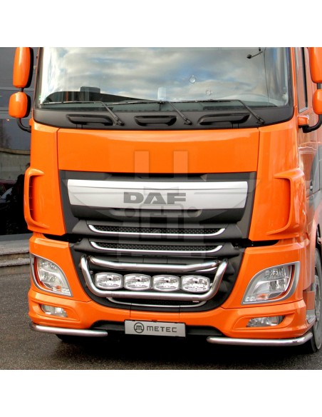 Barra frontal calandra inoxidable | DAF XF Euro 6