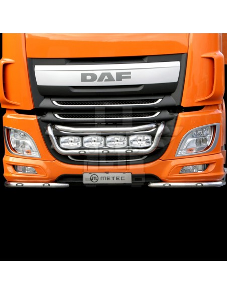 Barra frontal calandra inoxidable | DAF XF Euro 6