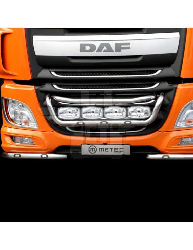 Barra frontal calandra inoxidable | DAF XF Euro 6