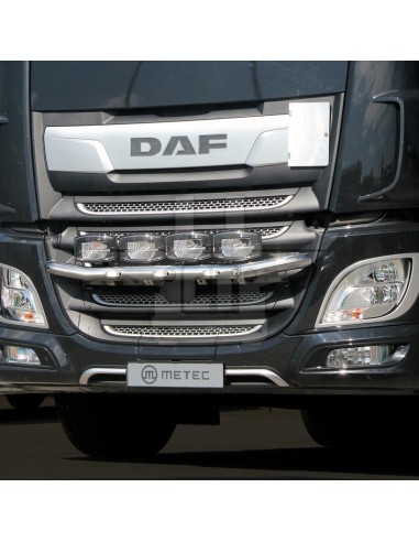 Barra frontal inferior calandra inoxidable | DAF CF, XF Euro 6