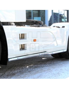 Barras laterales cabina inoxidable 4 LED | DAF XF Euro 6