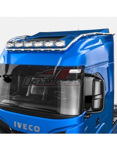 Barra larga superior portafaros inoxidable | IVECO S-WAY