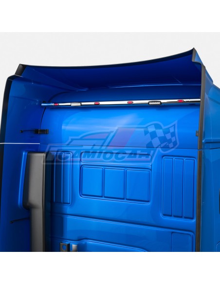 Barra superior trasera cabina inoxidable 4 LED| IVECO S-WAY