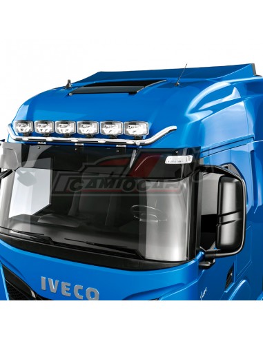 Barra baja superior portafaros inoxidable | IVECO S-WAY