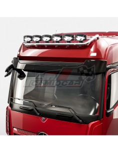 Barra alta superior portafaros inoxidable | MERCEDES MP5 Top Big