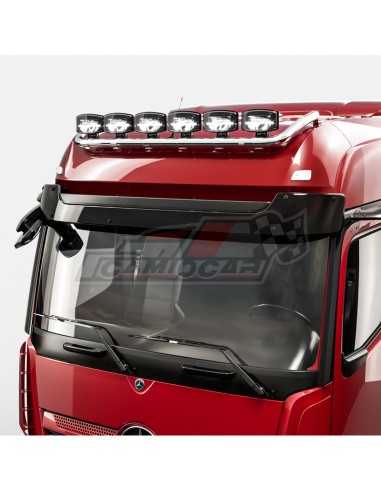 Barra alta superior portafaros inoxidable | MERCEDES MP5 Top Big