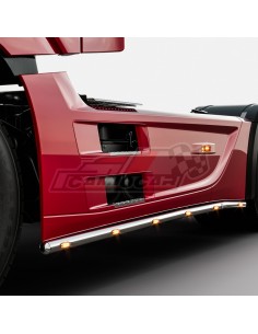 Barras laterales cabina inoxidable 6 LED| MERCEDES MP5