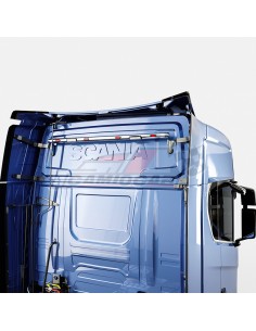Barra superior trasera cabina inoxidable | SCANIA S, New R, G