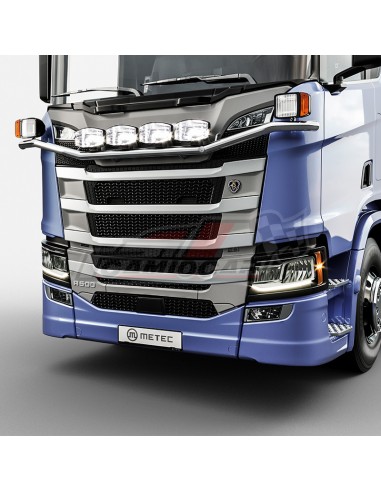 Barra frontal inferior calandra inoxidable V2 | SCANIA S, New R