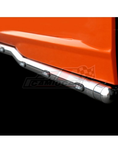 Barras laterales cabina inoxidable 7 LED | DAF XF Euro 6