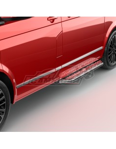 Estribo lateral puerta inoxidable | Volkswagen T5 T6
