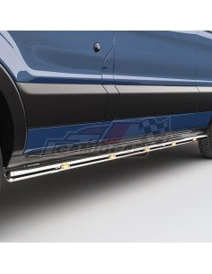 Barras laterales inoxidables | Ford Transit L3
