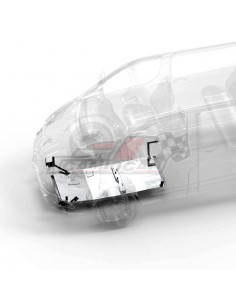 Placa de deslizamiento inoxidable | Ford Transit (desde 2019)