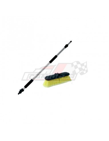 Cepillo de lavado con barra extensible - Limpieza eficiente para vehículos