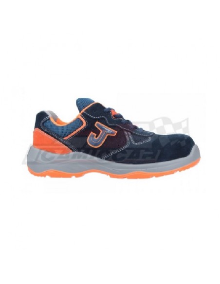 Zapato de seguridad J'hayber Cromo S1P SRC - Marino/Naranja