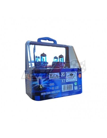 Estuche Truck Blue H7 24V 70W para camión